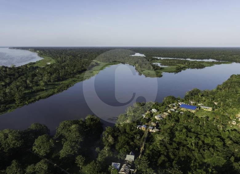 Puerto Nariño, Amazonas, es una de las zonas relegadas por la falta de presencia del Estado en la Amazonia y por la falta de gobernabilidad. FOTO Esteban Vanegas
