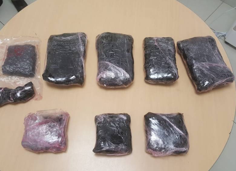 Así pretendían sacar droga cuatro hombres desde el aeropuerto de Rionegro