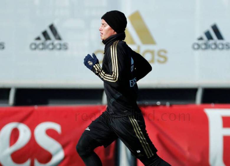 Si actúa en los amistosos, James volverá a vestir la camiseta nacional después de 5 meses. Su última aparición fue en la eliminación en Copa América ante Chile. FOTO real madrid
