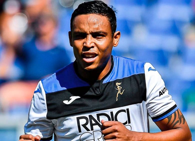 Luis Muriel, atacante del Atalanta. Foto AFP