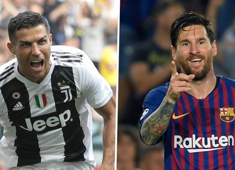 Ronaldo (34 años) domina a Messi (32) en la clasificación general de goleadores. FOTOS REUTERS Y EFE