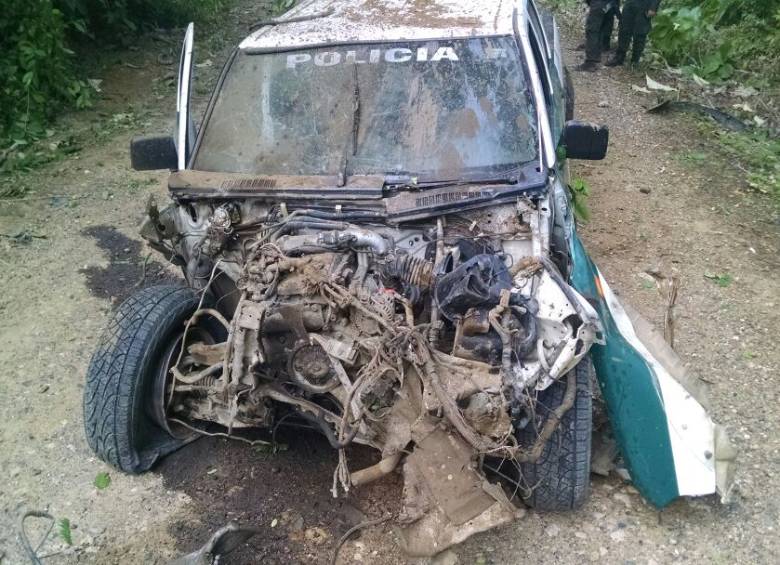 El 13 de mayo de 2017, una patrulla de la Policía fue atacada con un explosivo instalado en una vía de la zona rural de Arboletes. En el atentado dos policías resultaron heridos. La parte delantera del vehículo quedó totalmente destrozada.