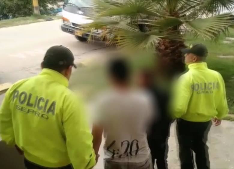 FOTO CORTESÍA POLICÍA ANTIOQUIA