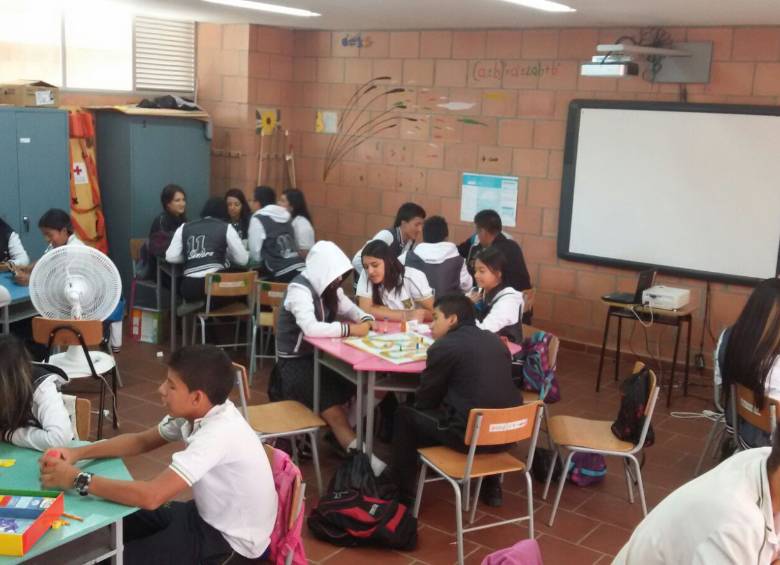 Espacios donde la lúdica y en algunos casos el acceso a tecnología facilitan enseñar y hacer clases más exitosas. FOTO cortesía