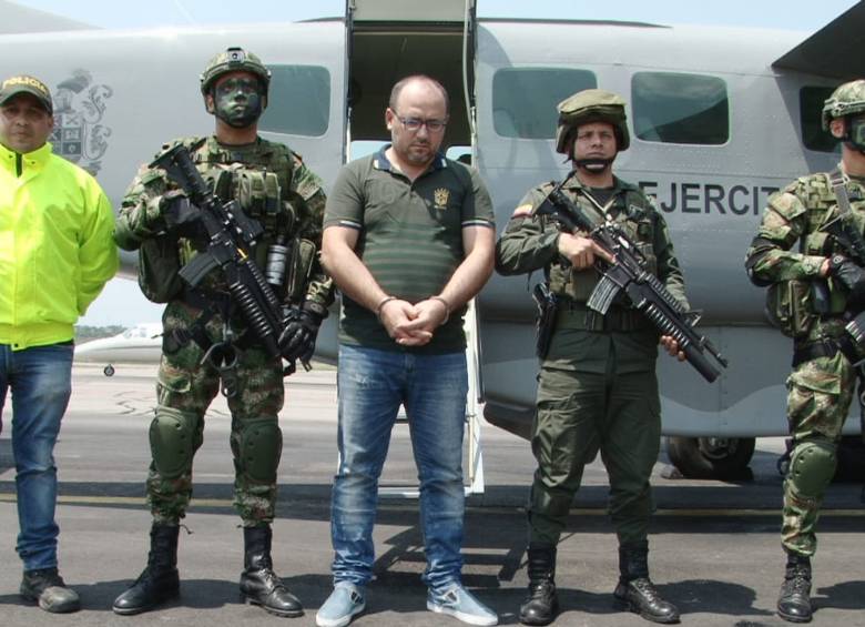Alias Joselito ya se encuentra en Cúcuta. FOTO CORTESÍA EJÉRCITO