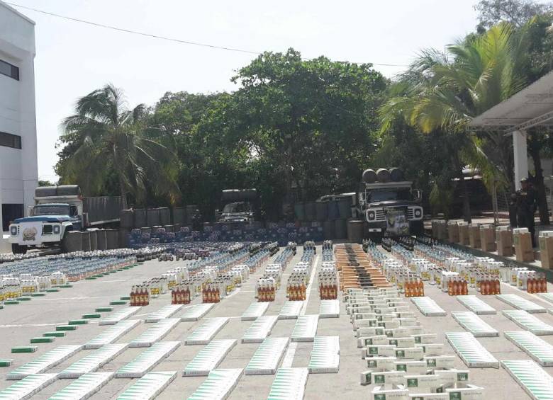En Medellín las incautaciones durante lo corrido del año ascienden a 24.384 millones de pesos. FOTO COLPRENSA.