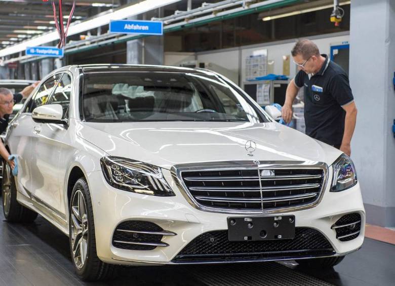 Una de las plantas de ensamblaje de la marca. La calidad es el concepto que prima en la fabricación de todos los vehículos. FOTO Cortesía Mercedes-Benz