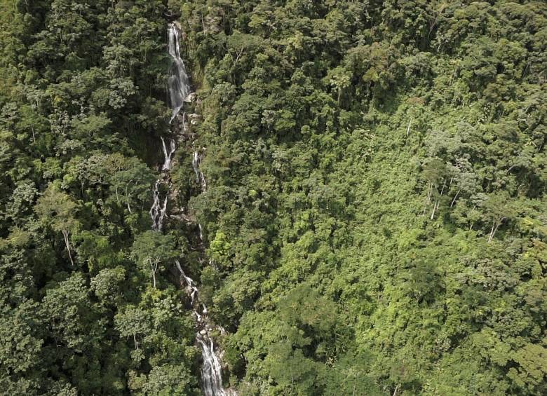 Cascada La Cuba en San Luis. FOTO Esteban Vanegas
