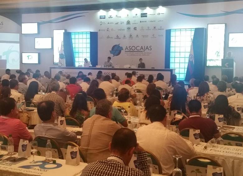 En la instalación del XXVII Congreso de Asocajas se habló de devolverle el protagonismo a la clase media del país y el papel del sistema para fortalecerlo. Crédito: Juan Felipe Sierra