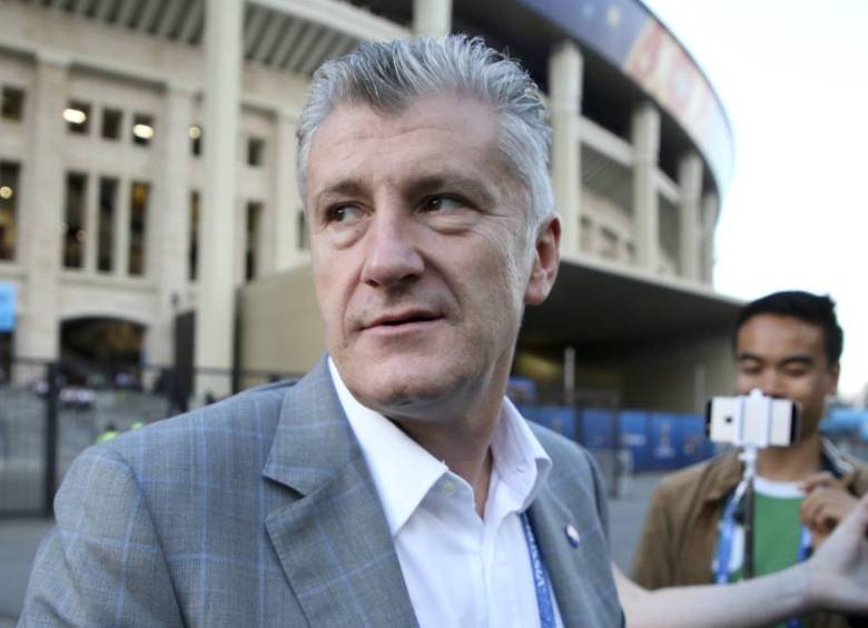 Davor Suker, ex jugador del Real Madrid y presidente de la Federación Croata de Fútbol. FOTO GETTY IMAGES