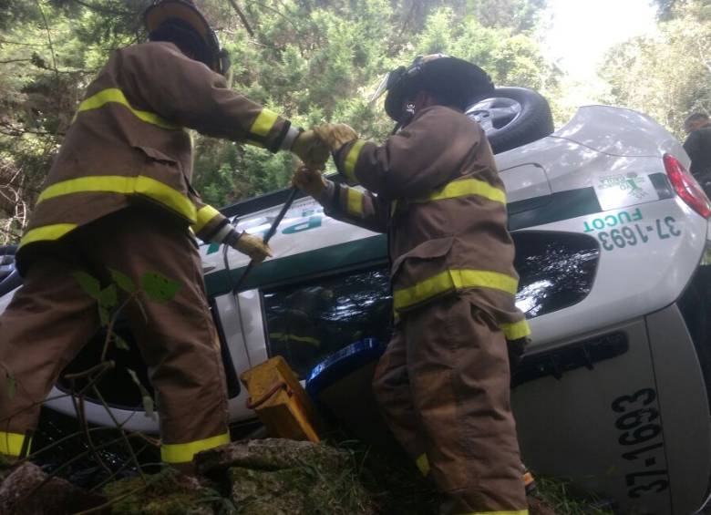 CORTESÍA BOMBEROS ENVIGADO