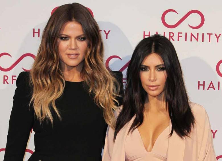 Khloe y Kim Kardashian. FOTO AP. 