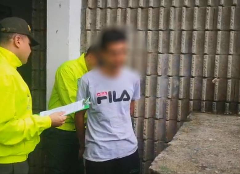 Presunto abusador sexual de menores de edad se desempeñaba como monitor de baloncesto en Ituango. FOTO CORTESÍA POLICÍA DE ANTIOQUIA