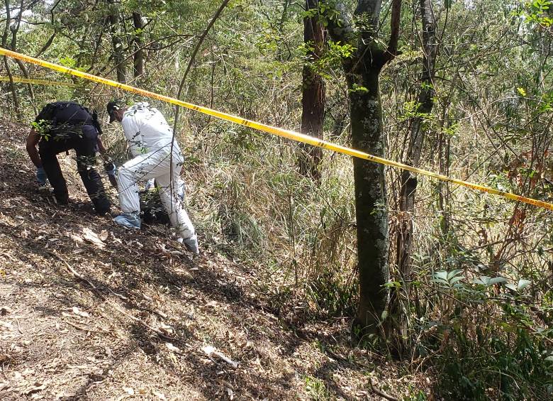 Imagen de referencia de asesinato en el Cerro El Volador. FOTO ARCHIVO