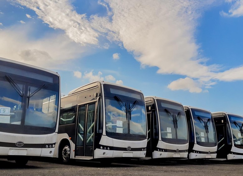 La flota eléctrica, estima Metroplús, evitará la emisión de 3.666 toneladas de CO2 y de 85 kilogramos de PM 2,5 al año, un estímulo para mejorar la calidad del aire. FOTO CORTESÍA METROPLÚS