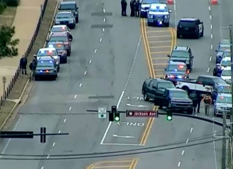 La toma de rehenes sucede a poca distancia de la Universidad de Alabama. FOTO DE @ABC