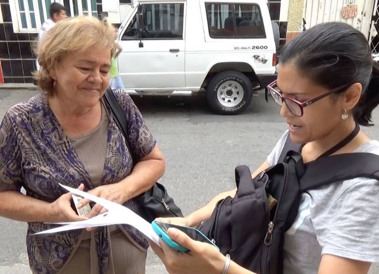 Lucila Inés Gutiérrez de Moreno, exrectora del colegio Nuestra Señora del Rosario, de Charalá. FOTO COLPRNESA