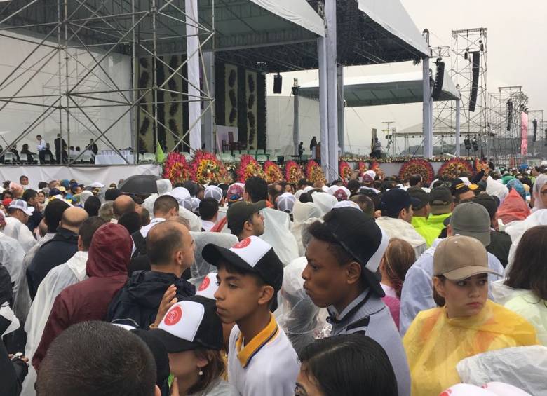 Así fue la llegada del Papa a Medellín