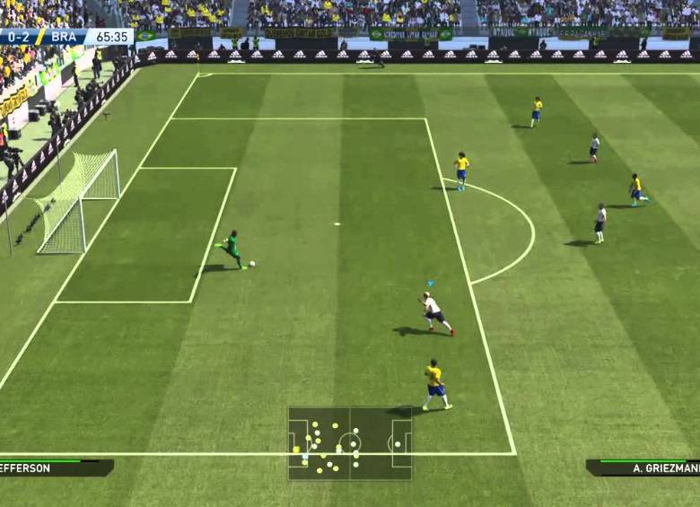 Videojuegos de fútbol. Foto archivo