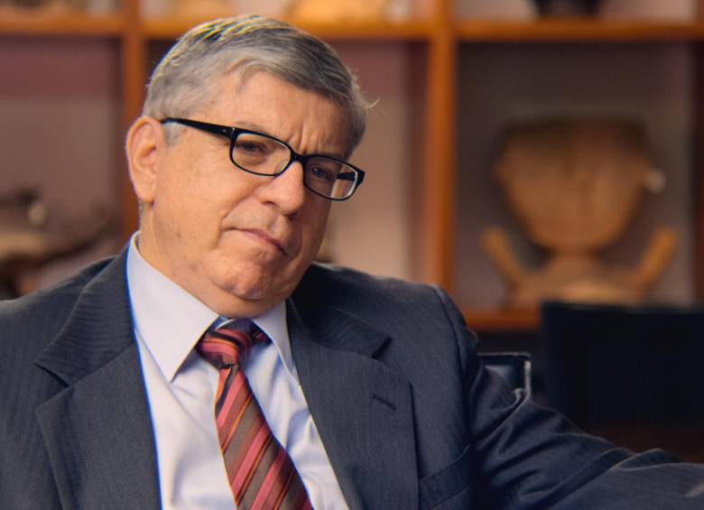 Expresidente de Colombia, César Gaviria Trujillo. FOTO Cortesía HBO
