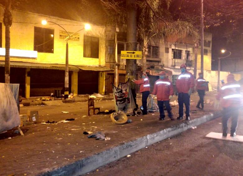 Operativo de control a habitantes de calle terminó en disturbios