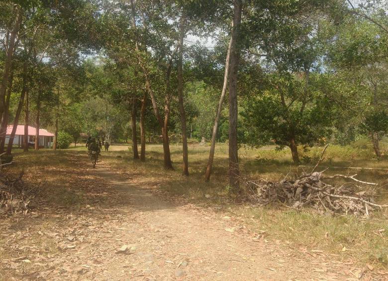 El Ejército envió tropas a la zona para verificar la situación. FOTO ARCHIVO RICARDO MONSALVE GAVIRIA