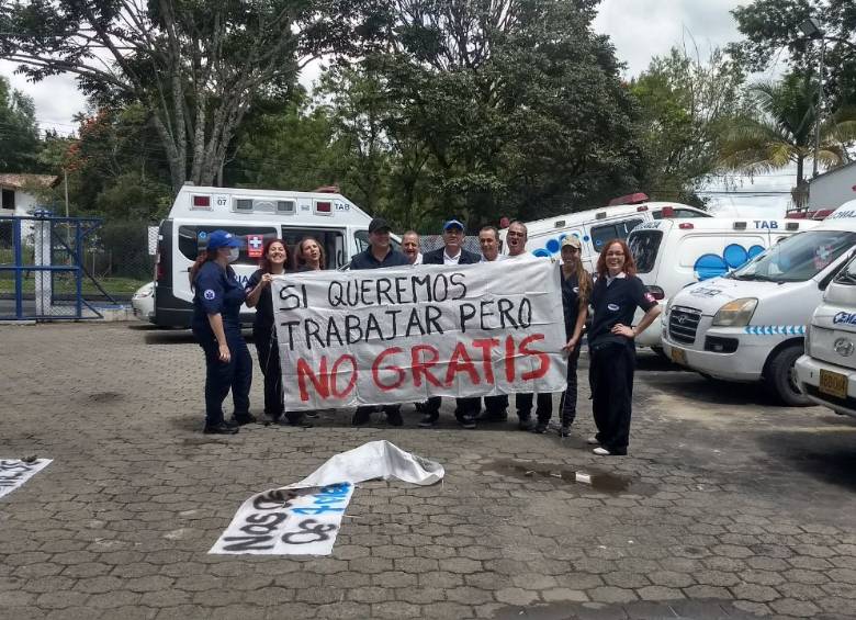 Ambulancias del Oriente antioqueño, sin gasolina ni empleados para operar