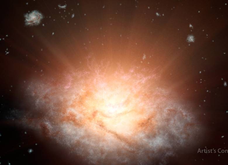 Antes del Big Bang no hubo nada. No había tiempo. Foto Nasa