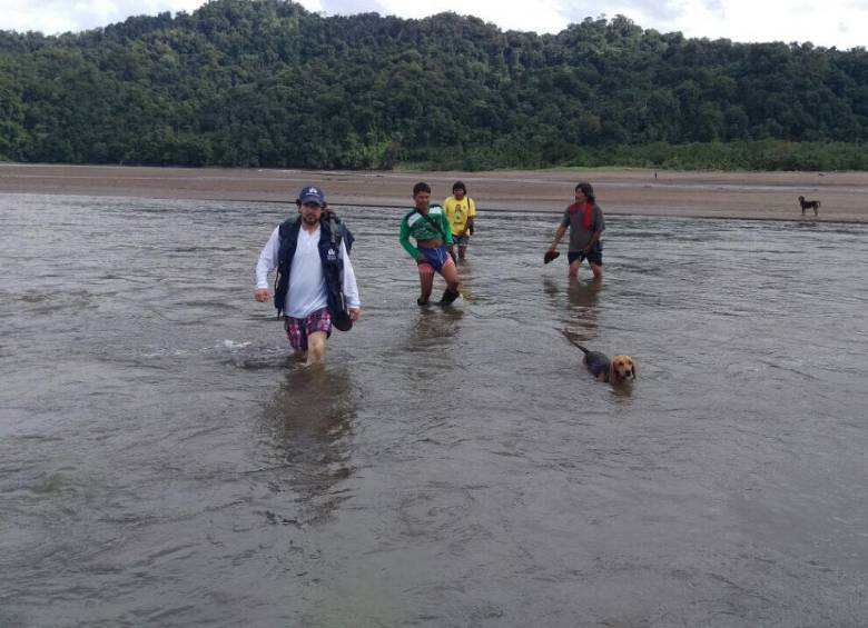 Misiones humanitarias de la Defensoría del Pueblo acompañan a los tres municipios en riesgo. Foto: Cortesía Defensoría del Pueblo.
