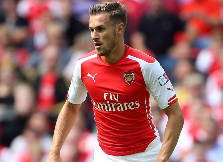 Cada vez que Aaron Ramsey anota un gol, un famoso fallece. FOTO AFP 
