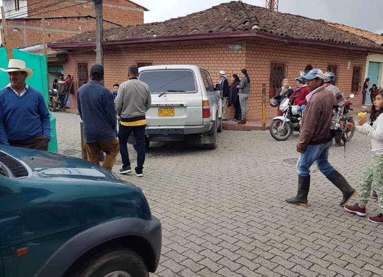 El ataque armado ocurrió cerca de la estación de bomberos. FOTO CORTESÍA