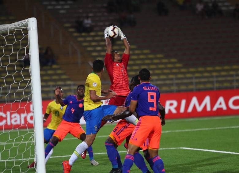 El elenco juvenil se quedó por fuera del hexagonal final y por ende, no tiene opciones para el Mundial de Brasil. FOTO conmebol