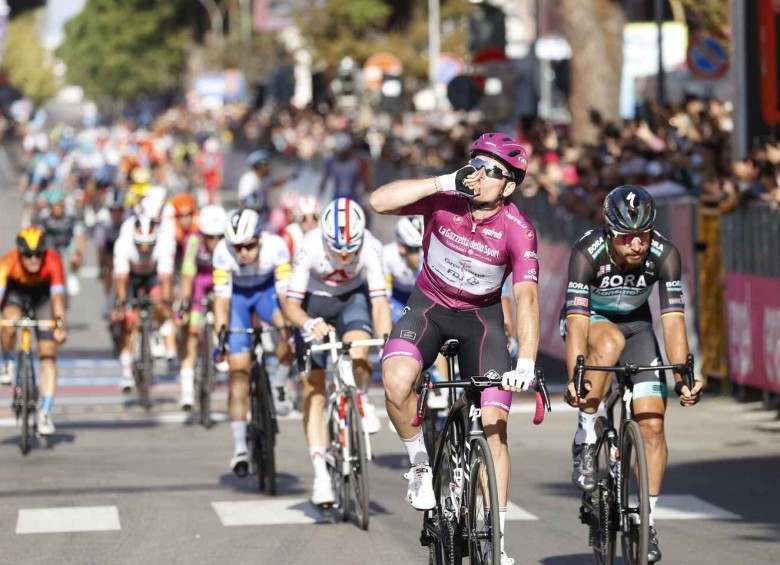 Démare ganó etapa 7 del Giro; Hodeg arribó quinto
