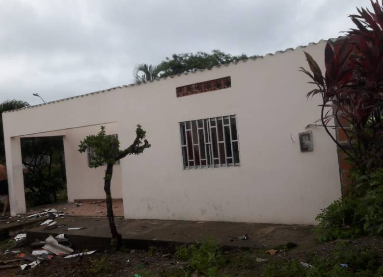 Las viviendas afectadas están ubicadas en los barrios La Primavera y Cirstóbal Colón. FOTO: Cortesía Dapard. 