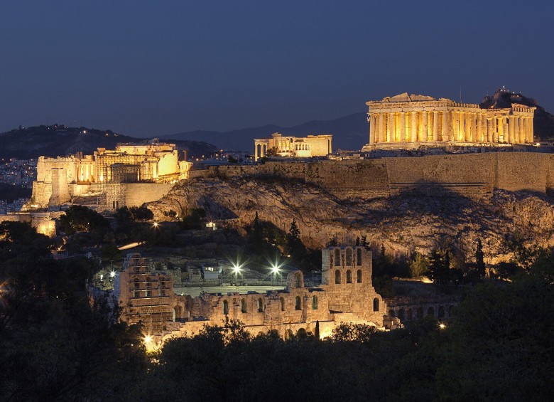 La de Atenas es la más representativa de las acrópolis griegas. Tenía funciones defensivas y de culto. FOTO Hdfondos.eu