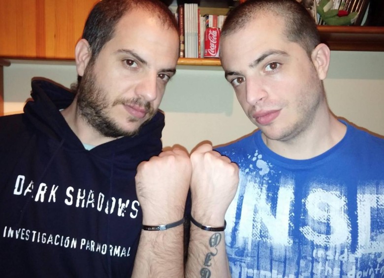 Víctor y Sergio Motos, administradores de la página de Facebook Dark Shadows 616