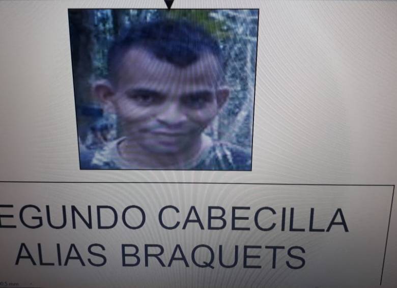 Alias “Cristian” y alias “Braquets” aparecen en el organigrama de las estructuras criminales en poder de la Fiscalía. Fotos Cortesía de la Fiscalía.