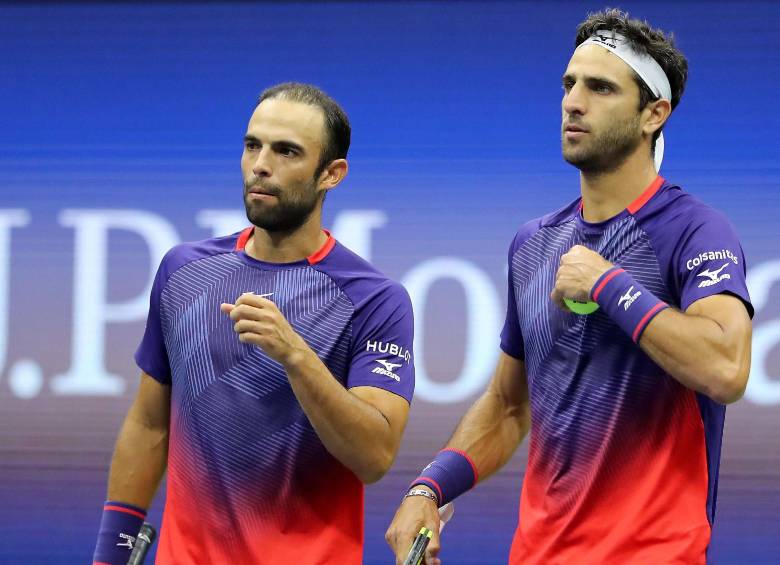 Sebastián Cabal y Robert Farah han ganado cinco títulos en certámenes latinoamericanos. Nunca triunfaron juntos en México aunque Cabal sí lo hizo, en Los Cabos (2017) con Treat Huey. FOTO afp