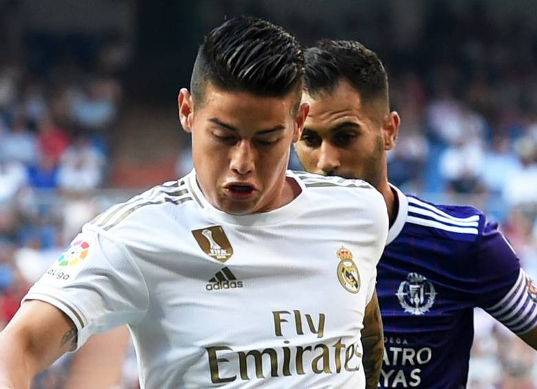 James Rodríguez espera actuar el domingo ante el Eibar. FOTO Getty
