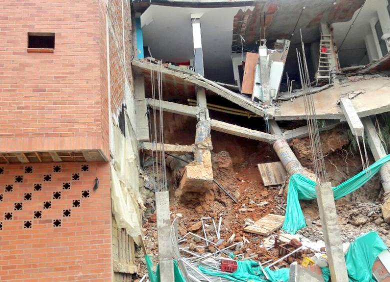 El incidente no dejó lesionados. FOTO DAGRD