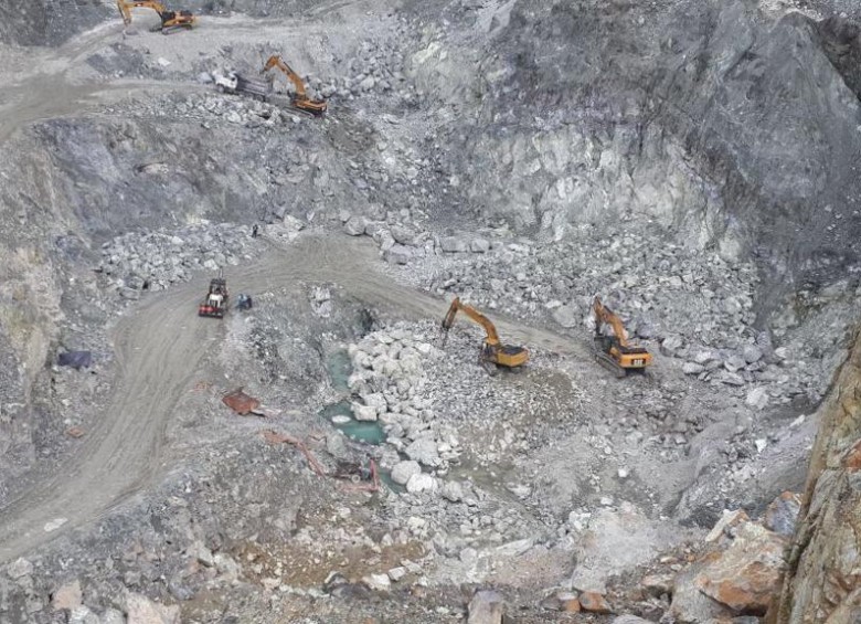 La mina Las Brisas está ubicada a 14 kilómetros de la zona urbana de Campamento, y es la única de asbesto en el país. FOTO CORTESÍA