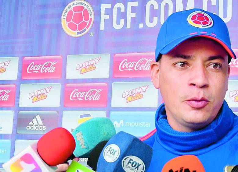 Héctor Cárdenas, entrenador de la Selección Colombia su-17. FOTO Colprensa 