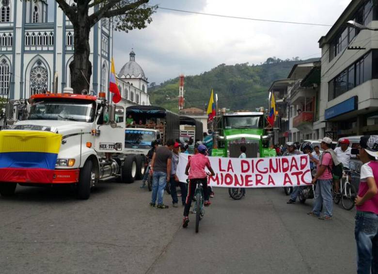 Según el gremio de los transportadores, los acercamientos con el Gobierno han sido infructuosos. FOTO CORTESÍA ATC