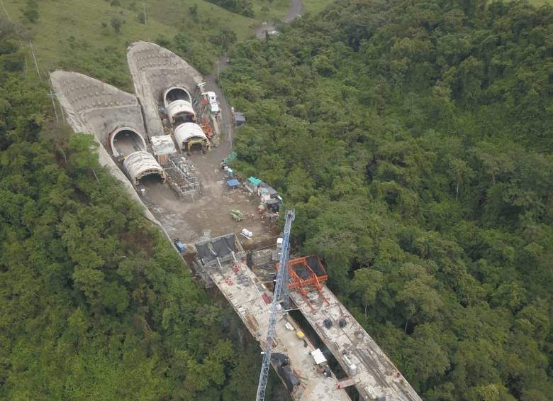 La conexión Pacífico 1 garantizará la moviliad entre Medellín y el Eje Cafetero. Foto: Cortesía.