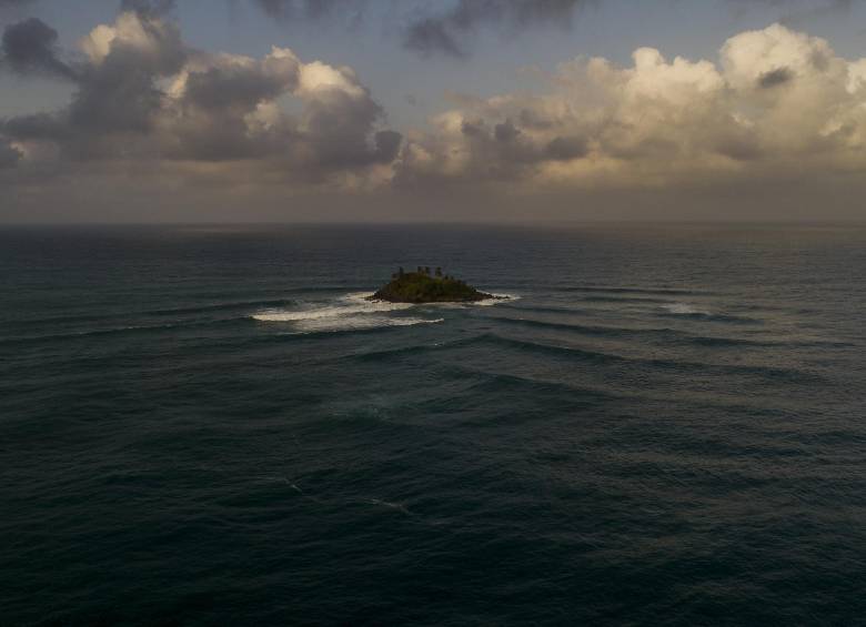 Isla de Narsa frente a Capurganá, en el corregimiento de Acandí, Chocó.Foto: Esteban Vanegas.