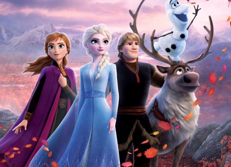 Imagen de Frozen 2, actualmente en cartelera.