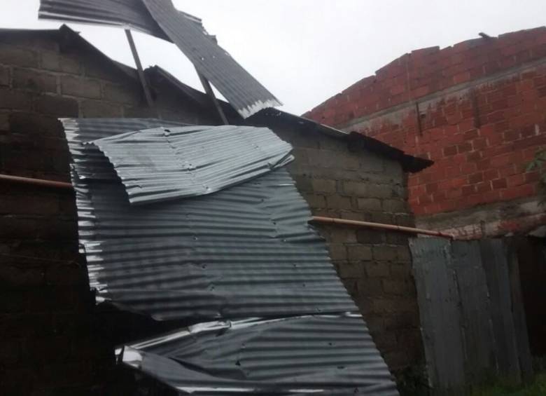Unas 200 casas habrían resultado afectadas por la emergencia. FOTO CORTESÍA
