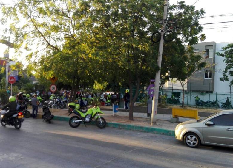 Así fue el ataque con explosivos a policías Barranquilla