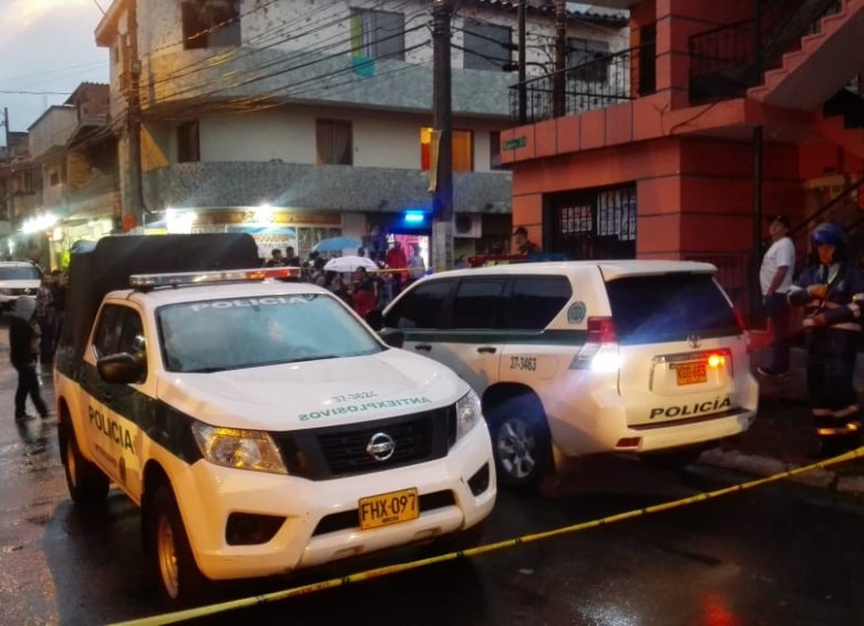El atentado fue atribuido por el Alcalde a integrantes de la banda delincuencial “la Agonía”. FOTO JAIME PÉREZ