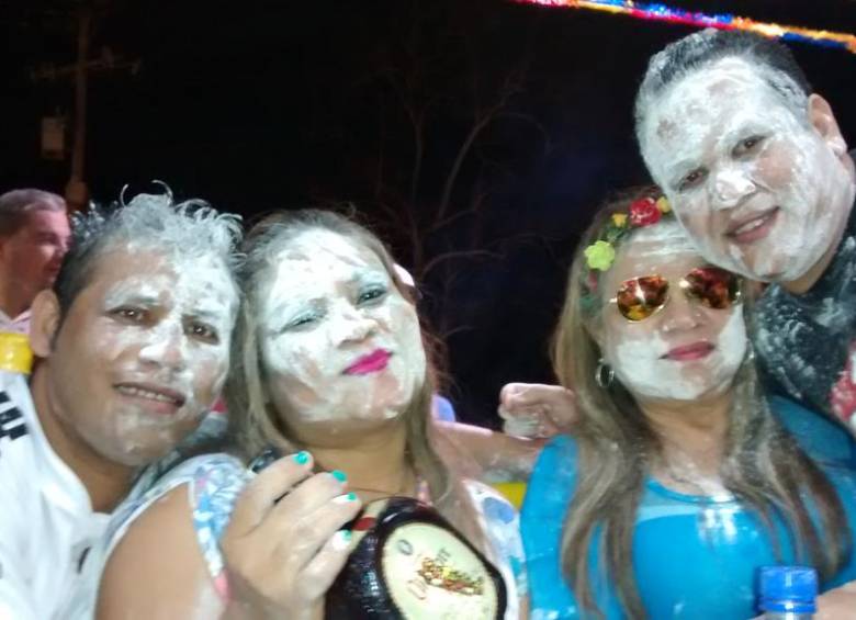 Así celebran la victoria de Paulina Vega en Barranquilla. FOTO Big Daddy @djortizb 
